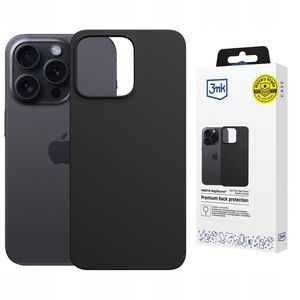 Etui 3MK Hardy MagSilicone do Apple      iPhone 15 Pro grafitowy