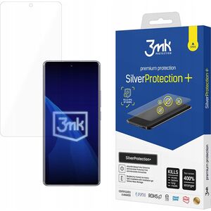 Folia Antymikrobowa montowana na mokro  3MK SilverProtect+ do Redmi Note 14 Pro 4G