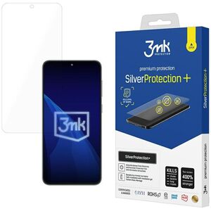Folia antymikrobowa 3MK SilverProtect+   montowana na mokro do Samsung Galaxy M56