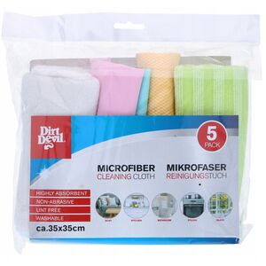 Σετ πανιών μικροϊνών Dirt Devil 5 τεμ 35 x 35 εκ