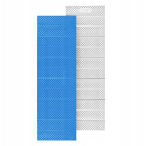 NC17103 KARIMATA SKŁADANA TURYSTYCZNA Z PODBICIEM ALUMINIOWYM + XPE 195 CM NIEBIESKA NILS CAMP