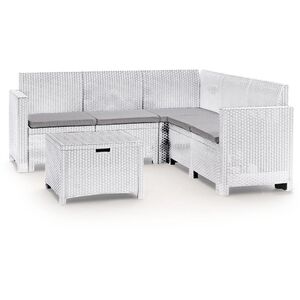 Σετ επίπλων κήπου Set Nebraska Corner white 8003723090756
