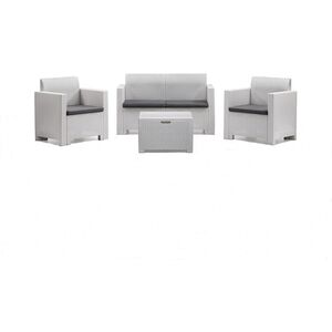 Σετ επίπλων κήπου Set Nebraska 2 λευκό 8003723090671