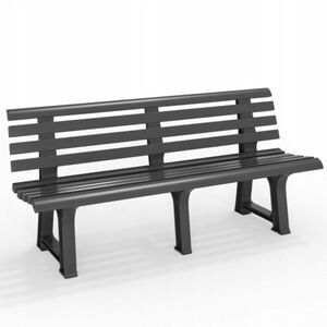 Πάγκος κήπου Olimpia 150x53x77cm γκρι 8003723400890