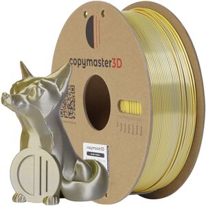 Νήμα Copymaster3D Duo-Silk για 3D εκτυπωτές, 1.75 mm, χρυσό/ασημί