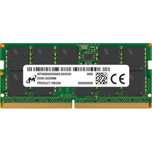 Micron - DDR5 - Modul - 16 GB - SO DIMM 262-PIN - 5600 MHz / PC5-44800 - CL46 - ECC
