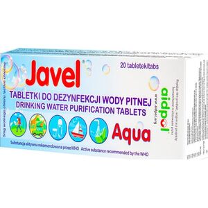 Javel Tabletki do uwydatniania wody AQUA 20 szt.