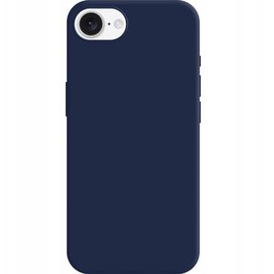 Etui 3MK Silicone Case do Apple iPhone   16e granatowy