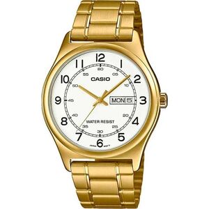 Zegarek Casio Zegarek marki Casio model MTP-V006D kolor Zółty. Akcesoria męski. Sezon: Cały rok NoSize