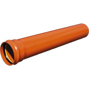 Wavin Wavin 200 x 3000 mm PVC-kloakrør m/muffe, klasse S SN8, EN 13476