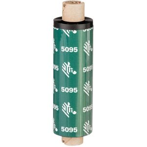 Taśma termotr. 60mm/300mb żywiczna, kolor czarny, nawój zewnętrzny, tuleja 1''