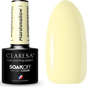 Claresa CLARESA lakier hybrydowy MARSHMALLOW 1 5g