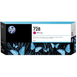 HP 728 300 ml μωβ δοχείο μελάνης