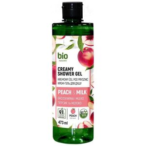 Bio Naturell żel pod prysznic Brzoskwinia i Mleko, 473 ml