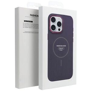 Θήκη FRAME MAG COVER συμβατή με MagSafe για SAMSUNG S25 PLUS μωβ