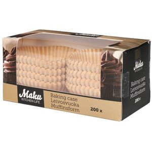 Popierinės keksiukų formelės Maku, 200 vnt.