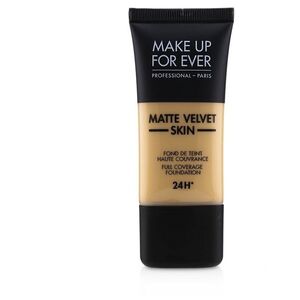 Matinis makiažo pagrindas Make Up For Ever Matte Velvet Skin Liquid Full Coverage Foundation 24H, 30 ml, Y - 345 Natural Beige