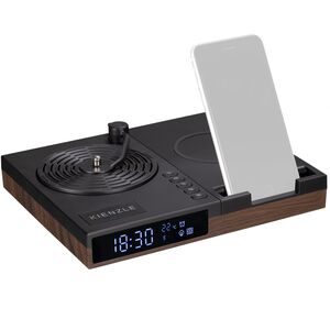 KIENZLE Alarm Clock wireless charging station BT Speaker