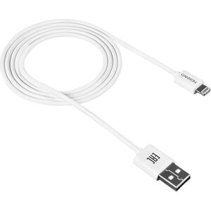 Kabel USB Canyon USB-A - 1 m Biały (CNE-CFI1W)