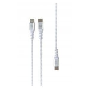 ER Power Inteligent Cable Extender - kabel USB-C / 2 x USB-C 100W 1,5m biały - Gwarancja bezpieczeństwa. Proste raty. Bezpłatna wysyłka od 170 zł.