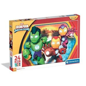 CLE puzzle 24 Maxi SuperKolor IronMan_..Fri..24829
