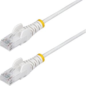 2M WHITE SLIM CAT6 CABLE/.