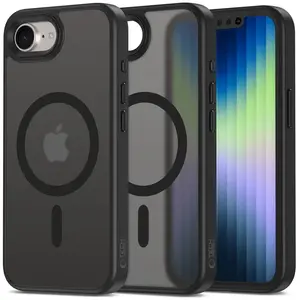 Etui Tech-Protect Magmat MagSafe Apple iPhone 16e Matte Black