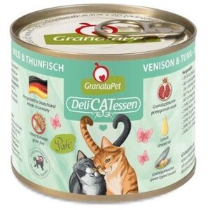 GranataPet DeliCatessen dziczyzna i tuńczyk karma mokra dla kota 200g