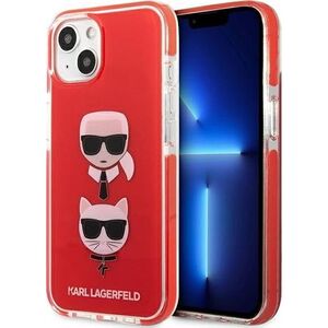 Karl Lagerfeld Karl Lagerfeld KLHCP13MTPE2TR iPhone 13 6,1" hardcase czerwony/red Karl&Choupette Head