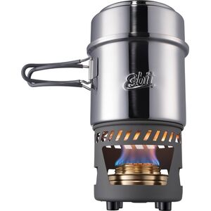Esbit Zestaw z palnikiem Esbit Cookset 985ml Stainless Steel Uniwersalny