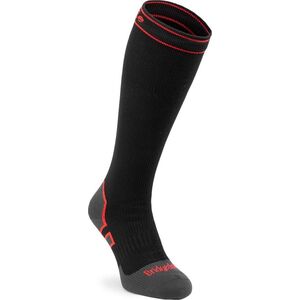 Bridgedale Skarpety wodooszczelne Bridgedale StormSock Heavy Knee - black/red 36 - 39