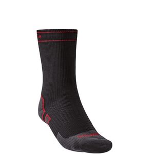 Bridgedale Skarpety Bridgedale wodoodporne StormSock Heavy Boot - black/red 48+