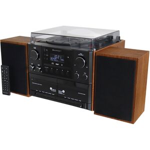 Πύργος Soundmaster Soundmaster MCD5600BR οικιακή συσκευή ήχου 10 W Μαύρο, Ξύλο