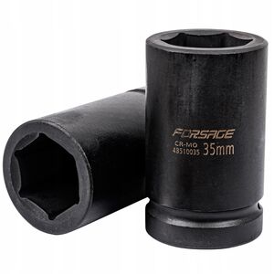 Forsage Βαθύ κρουστικό καρυδάκι 35mm 1" (6-γωνιακό)
