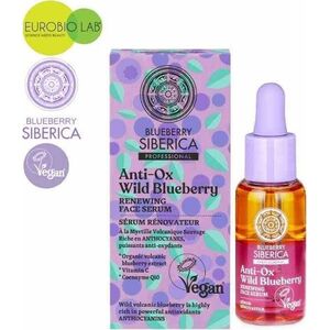 Natural Siberian TOOTHPASTE Wegańskie, regenerujące serum do twarzy, 30ml BLUEBERRY SIBERICA