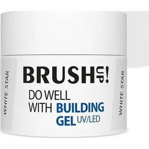 Activeshop BrushUp! Do Well with Building Gel żel budujący do paznokci White Star 12g