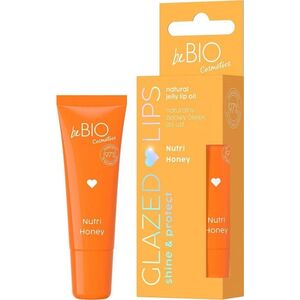 beBIO Glazed Lips naturalny żelowy olejek do ust Nutri Honey 10ml