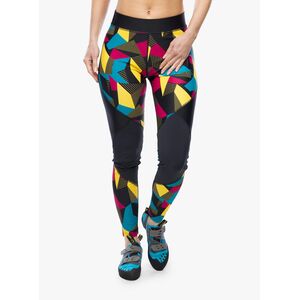 Legginsy wspinaczkowe La Sportiva Dimension Tights - black/crystal rozmiar: l