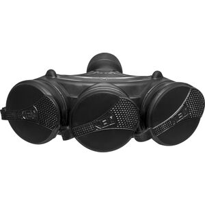 Plastrol Gniazdo trzykrotne z klapką hermetyczną| 3x2p+Z| IP44| EXTREM| SCHUKO| rozberialne| CZARNO-CZARNY