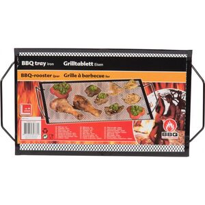 Edco Regał do grillowania 40 x 22 cm czarny