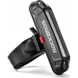 RockBros Lampka rowerowa tylna pod siodełko czerwona wodoodporna USB-A Lampka rowerowa tylna pod siodełko czerwona wodoodporna USB-A