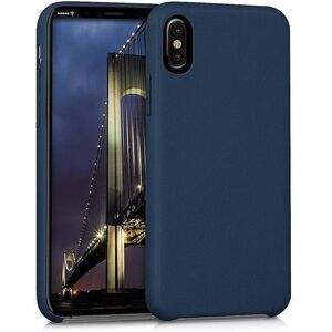 Θήκη Πλάτης από Υγρή Σιλικόνη Mocco για Apple iPhone 11 Pro Μπλε
