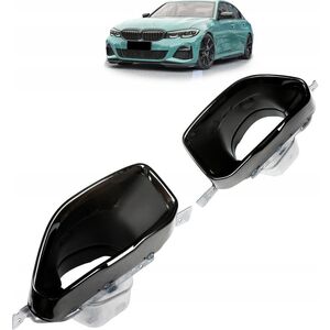 Końcówki tłumika Black  BMW 3 (G20) Sedan (G21) Touring 2018-obecnie