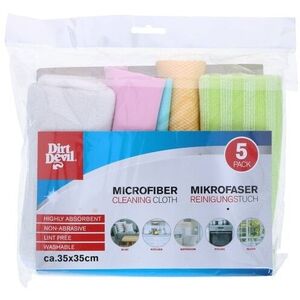Ściereczki z mikrofibry Dirt Devil E9555 5 szt. 35 x 35 cm
