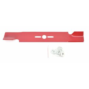 NÓŻ DO KOSIARKI 50cm  Z WYRZUTEM I Z ADAPTERAMI  /SILVER