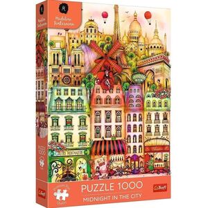 Puzzle 1000 O północy w Paryżu TREFL