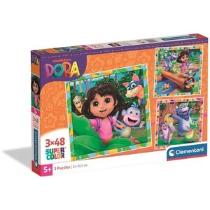 Puzzle 3x48 Super Kolor Dora