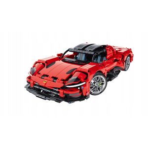 Klocki techniczne Super Car red