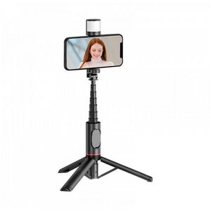 SEEK TOTI Selfie Stick με Ελαφρύ Βραχίονα Τρίποδο L12-B, Juodas