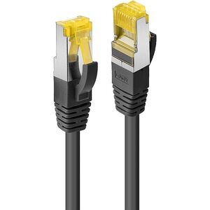 LINDY Patchkabel Cat.6A U/UTP LSZH Kabel, schwarz 10pcs 1m